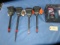 4 SOLAR LIGHTS, LIGHTED ADDRESS PLAQUE