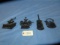 4 METAL WALL PCS. MARKED USA