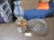 OIL LAMP & CAKE PLATE