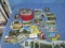 LOT OF OLD POST CARDS IN TIN