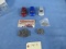 2 BELT BUCKLES & KEYCHAIN