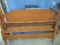 DOUBLE BED W/ METAL RAILS