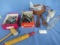 KITCHEN UTENSILS, METAL CANISTER & ROLLING PIN