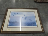 CURRITUCK SUNSET  SIGNED BY ARTIST BOB BINKS PRINT -41 X 31