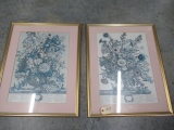 FRAMED SUMMER & WINTER PRINT  24 X 30