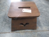 WOODEN STEP STOOL