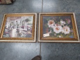 2 FRAMED PRINTS  26 X 22