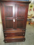 ENTERTAINMENT CABINET  44 X 22 X 71 T