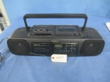 SONY RADIO/CASSETTE & CD BOOM BOX
