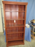 TALL PRESSBOARD BOOKSHELF  36 X 13 X 76 T