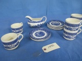 MISC. BLUE WILLOW DISHES