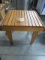 SMALL OAK TABLE  20 X 22