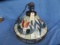 STAINED GLASS CHANDELIER  22