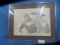 SIGNED BY LANSE HUMPHREY BOGART & LAUREN BACALL FRAMED 30 X 24
