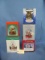 4 CHRISTMAS SNOW GLOBES IN BOX