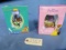 2 DISNEY SNOW GLOBES BAMBI & BEAUTY & THE BEAST