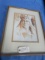 FRAMED 70'S PRINT  17 X 21