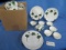 64 PCS. BLUE RIDGE CHINA