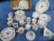 APPROX. 54 PCS. FESTIVE HOLLY CHRISTMAS CHINA
