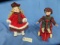 2 HERITAGE COLLECTION CHRISTMAS DOLLS