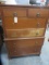 CHEST OF DRAWERS  - MISSING SOME HANDLES  37 X 53 T X 20