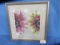 FRAMED POPPY PRINT  25 X 28