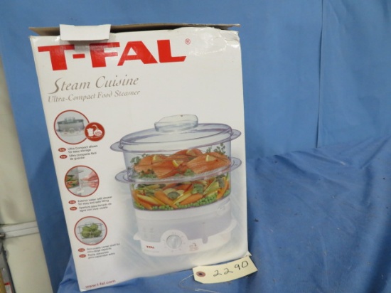 NEW IN BOX T-FAL STEAM CUISINE FOOD STEAMER