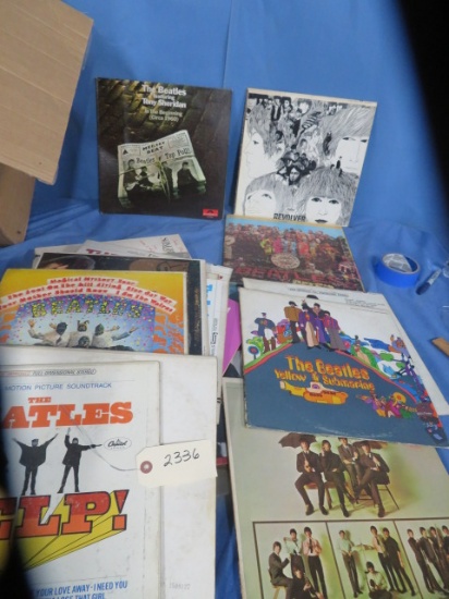 LARGE AMOUNT OF 78 RECORDS- MOSTLY BEATLES