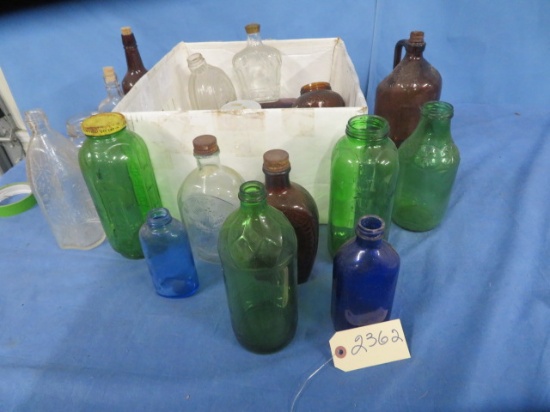 LOT OF OLD BOTTLES