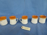 5 COFFEE MUGS