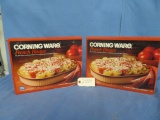 2 CORNINGWARE FRENCH BISQUE CASSEROLE DISHES  NEW IN BOX