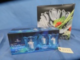 HOSTESS BOWL & GLASS VOTIVES