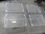 4 FOLDING WIRE RACKS