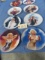 8 MARILYN MONROE COLLECTOR PLATES BY BRADEX  1993 NUMBERED