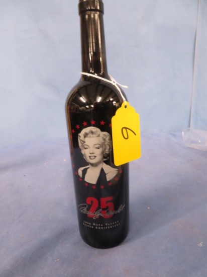 2 BOTTLES WINE MARILYN MERLOT 25TH ANNIVERSARY