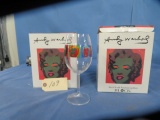 ANDY WARHOLS MARILYN ALL PURPOSE GLASSES