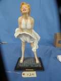 MARILYN MONROE FIGURE STANDING OVER GRATE BY ASHLEY BELL  18