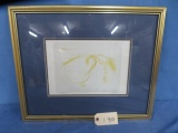 FRAMED MARILYN MONROE SELF PORTRAIT 