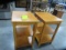 PAIR OF MODERN END TABLES  24 X 19