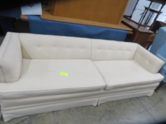 NICE & clean WHITE SOFA  91" L