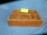 SMALL WOODEN TOOL BOX  16 X 11