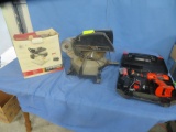 BLACK & DECKER 12V DRILL, MITER SAW, WAGNER  POWER STEAMER