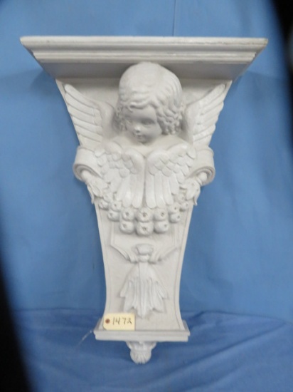 TALL ANGEL WALL SHELF HANGING- 39" T