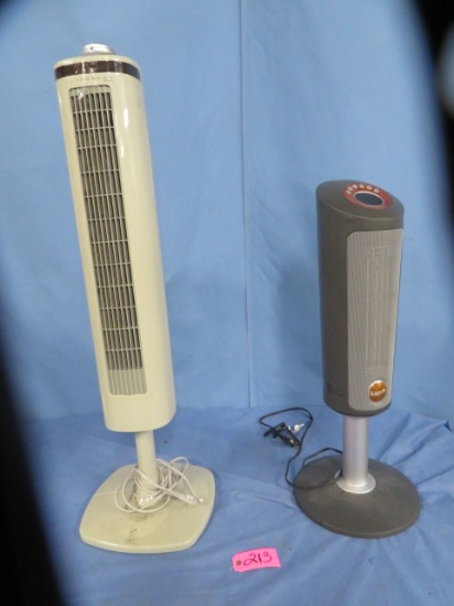 2 LASKO FANS  31& 39" T