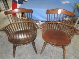 2 WINDSOR STYLE CHAIRS