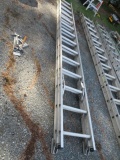 WERNER 28 FT. EXTENSION LADDER