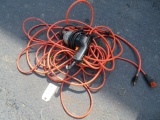 EXTENSION CORD AND ELECTRIC DRILL