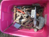 TUB OF MISC. TOOLS