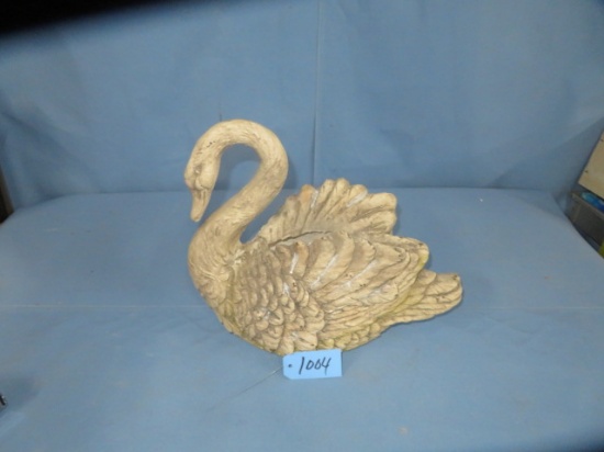 RESIN SWAN PLANTER   21" L