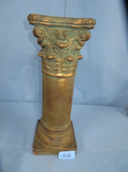 CHALK PEDESTAL  28" T